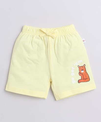 Image of BUMZEE Sky Blue & White Boys Shorts Pack of 3 (Peb9221)