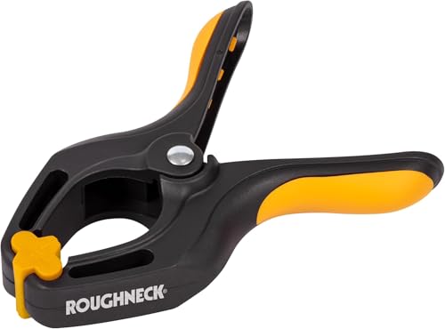 Image of Roughneck ROU38332 Heavy Duty Spring Clamp,Black,50mm/2" (Pack of 6)