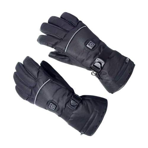 SUPVOX Winter Warmer Gloves for Men Heated Ski Gloves 3 Modes Rechargeable Size s
