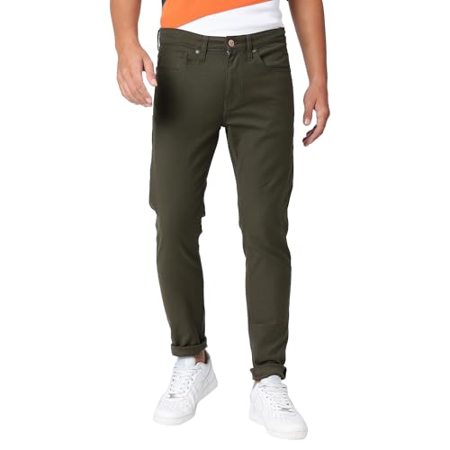 Image of Pepe Jeans Men's Mid Rise Regular Fit Jeans