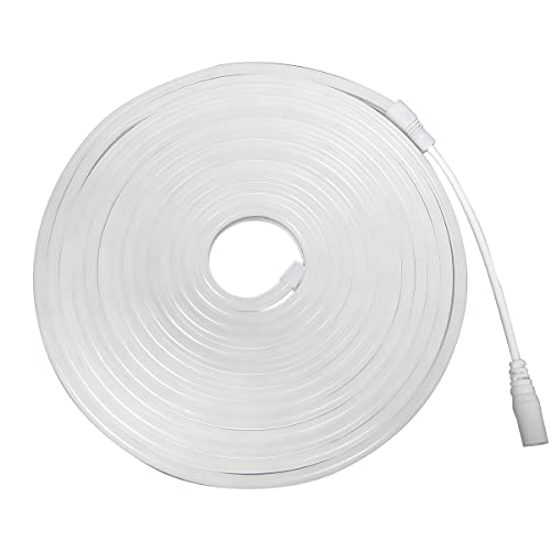 Tira de LED Neon 12V 16.4ft 600 LEDs Blanco cálido miniatura 3