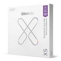 CORROSION-RESISTANT, EXTENDED LIFE - XS Phosphor Bronze strings have the longest life of any D’Addario acoustic string, with no fraying, peeling, or tonal dampening, thanks to the ultra-thin XS film coating. WARM, BALANCED TONE - Phosphor Bronze wrap...