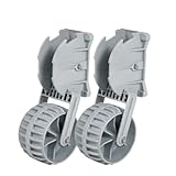 VAFprGzCn Retractable Beach Wheel Compatible with KOETSU Portable Simple Assault Boat Rubber Boat Kayak Fishing Boat Tugboat