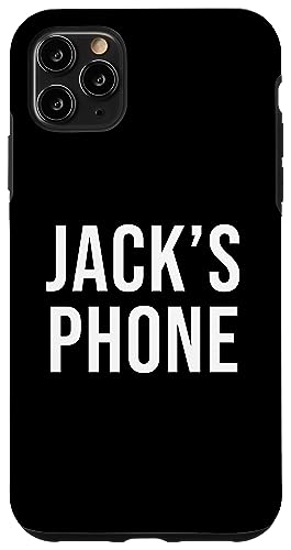 Jack's Phone �u���b�N�z���C�g�l�[���W���b�N �X�}�z�P�[�X iPhone 11 Pro Max �p