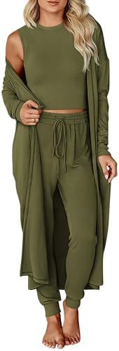 KIRUNDO 3 Piece Lounge Sets for Women Airport Travel Vacation Out...