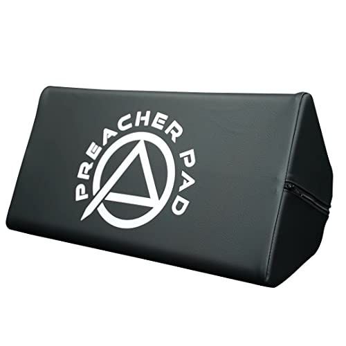 Preacher Pad By Abmat- Portable Preacher Curl Bench, Barbell & Dumbbell Biceps Triceps Isolator, Seated Arm Isolated Barbell Dumbbell Biceps Station Home Gym #TOP7