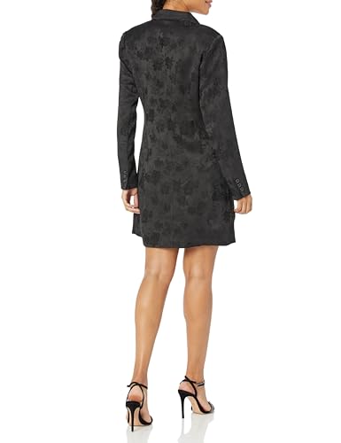 BCBGeneration Women's Long Sleeve V Neck Mini Blazer Dress2