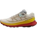 Salomon Ultra Glide 2 - Tenis de correr para mujer, Día lluvioso/fresia/salsa picante, 44 EU