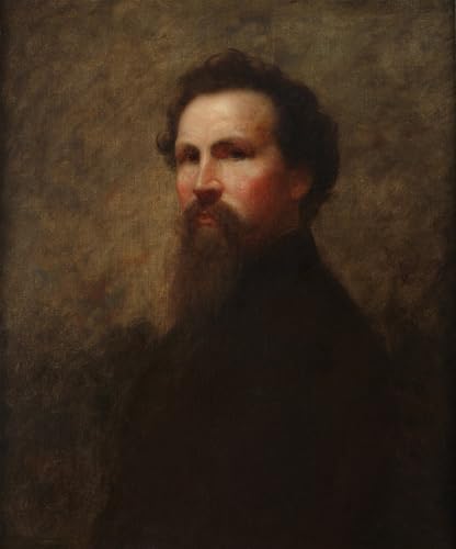 Peinture D'Art D'Affiche Eastman Johnson avec détails graffiti chic