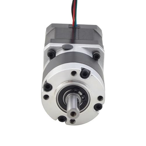 Motor paso a paso Nema 17 con caja de cambios planetaria 5:1 y eje de 8mm para router CNC 4