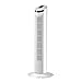 Produktbild Famgizmo Turmventilator mit Fernbedienung und Oszilation - Standventilator - Tower Fan - 75 cm - 45W - Ventilator mit 3 Geschwindigkeitsstufen - 7,5 Std Timer - 90° oszillierend - Modell 2020