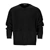 Mens Knitted Cardigan Sweater Mens Knitted Cardigan Thick Knitted Zipper Pattern Cardigan Sweater Autumn Winter Thick Sweater Outwear #3