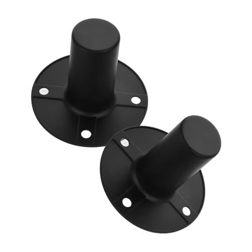HOMOBABE Soporte Metálico Para Altavoz Profesional 2 Unidades Para Escenario Interior, Base De Aluminio Resistente Compatible Varios Altavoces, Accesorio Adecuado Para Eventos y Conciertos