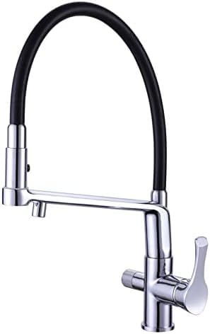 Robinet de filtre à 3 voies pour évier cuisine contre le calcaire et l'espace