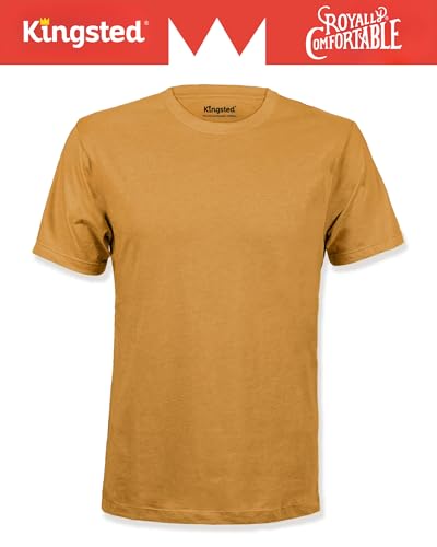 Image of Kingsted T-Shirts for Men Pack - Royally Comfortable - Super Soft Premium Fabric - Well-Crafted Classic Tee