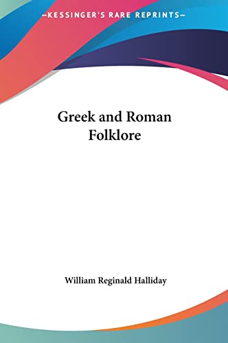 Greek and Roman Folklore