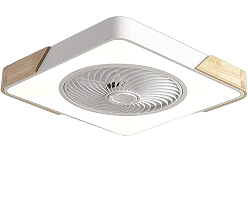 Ventilateur de plafond avec lumière dimmable télécommande LED