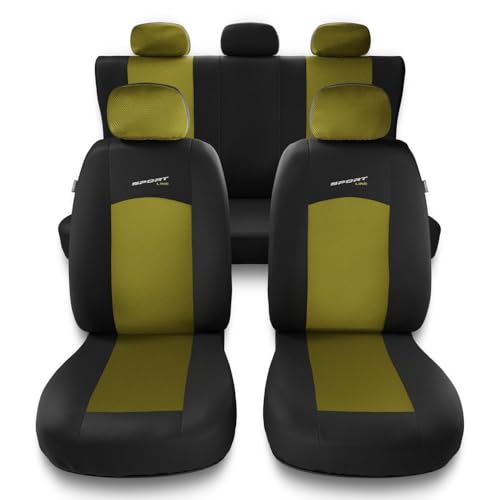 Housses de siège voiture universelles adaptées pour Mitsubishi L200 couverture S-Y
