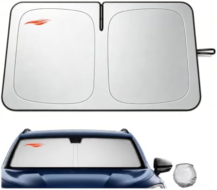 windscreen Sun Shade Compatible with Polestar 4 2024-2026,Protects car Interior,Provi...