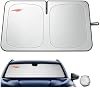Protector solar para parabrisas genérico compatible con OPEL Corsa 3 puertas 1993-2019, protege el interior del auto, brinda protección solar y es plegable 2