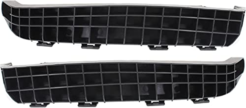 Front Driver and Passenger Side Headlight Brackets Side Support Under the Headlight Plastic for 2007-2008 Honda Fit Base 4 Cyl 1.5L