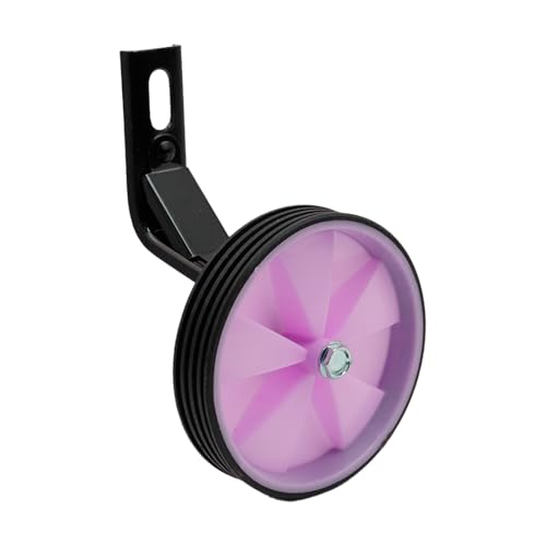 Image of Pair of Black Bicycle Auxiliary Wheel Children's Bicycle Accessories,Training Wheels Kids Bike Children Training Bike Wheel