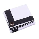 VANZACK Projector Screen High-end White Fiber Projection Cloth for Office Home Theater Classroom Conference Use...