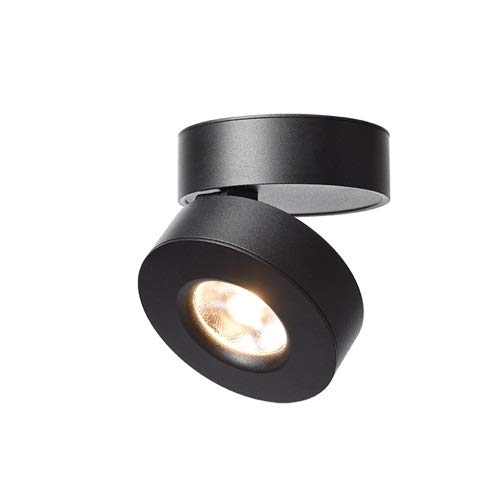 Focos de techo ajustables de 7W para iluminar pasillos con elegancia moderna