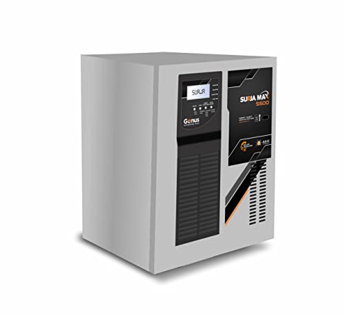 Image of Genus Surja Max 5500 70AMP 48 V Premium Solar Inverter UPS with Solar Booster for Home and Office Black