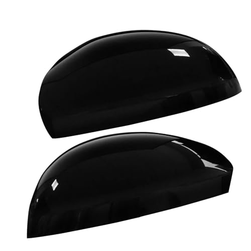 Coques de rétroviseurs pour VW Tiguan 5N 2007-2016 gauche et droite noir brillant