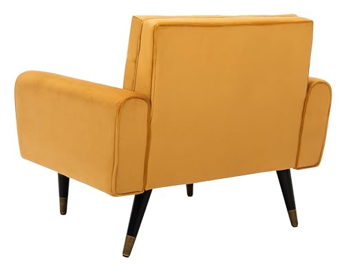 Sillón con tapizado de terciopelo Marigold miniatura 7
