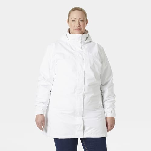 Helly Hansen Damen W Aden Insulated Coat, Weiß, M