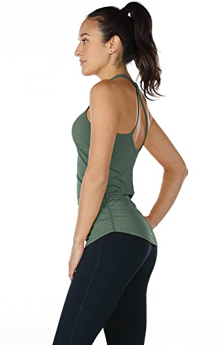 icyzone Workout Yoga Fitness Sports Racerback Tank Tops for Women3