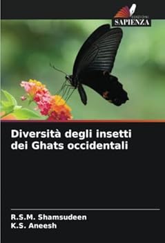 Paperback Diversità degli insetti dei Ghats occidentali [Italian] Book