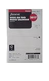 filoFax 68221-OS-2017 For Year 2017 Refill Pocket Week on Two Pages Calendar