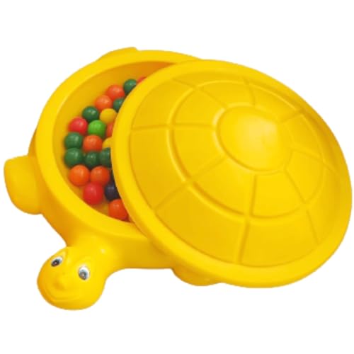 Tanque de Areia Jabuti - Bolinhas Areia Água - Amarelo