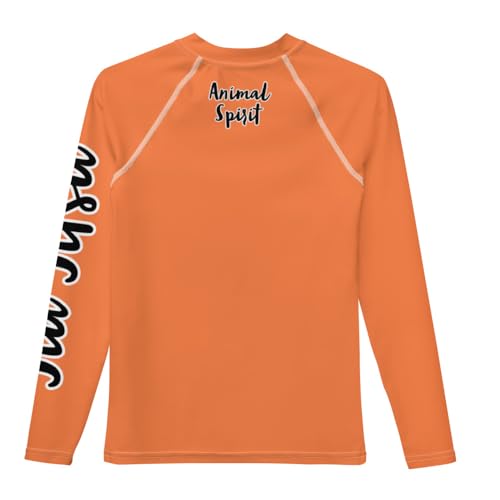 Generic Youth Girls No Gi Jiu Jitsu Rash Guard Fox2