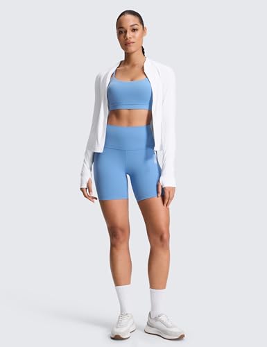 Image of CRZ YOGA Butterluxe Biker Shorts 6 inch | Extremely Soft, Gentle Compression, Yoga, High Waisted, for Women