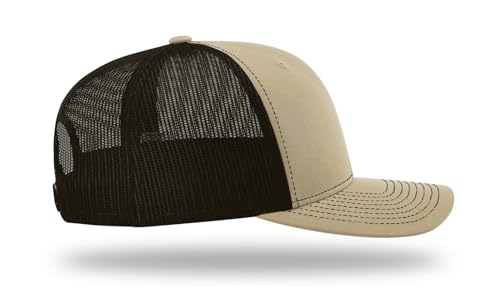 Image of Richardson 112 Trucker Hat - Premium Blank Baseball Cap, Adjustable Snapback Hat - Structured Six Panel Richardson Blank Hats