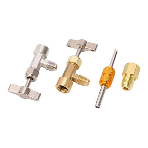 Kit Adaptador Reparación Línea AC con Válvula Autosegellante miniatura 4