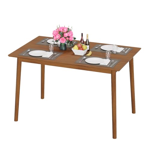 FDW 47 Inches Dining Table, Dining Room for 4 People,