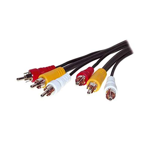 3 x RCA 3 x RCA 3 x RCA 3 x RCA Audio Cable Black 65002