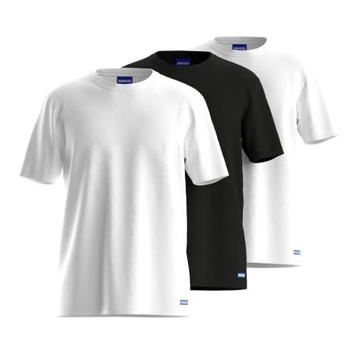 HUGO BLUE3_Naolo Paquete Tres Camiseta, Open Miscellaneous, L de los Hombres