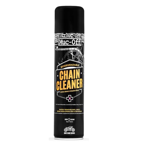 Muc-Off Motorcycle Chain Cleaner, 16.9 fl oz - Chain and Degreaser Spray for Cleaning - for On and Off-Road