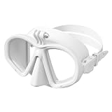 【Material premium】: Estas gafas de buceo están hechas de silicona, vidrio templado, material de PC, que tiene resistencia al impacto y a abrasión y puede durar incluso en entornos submarinos desafiantes.