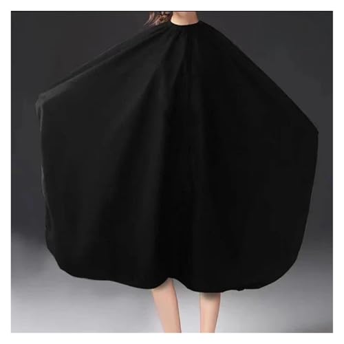 Capa impermeable para corte de cabello 140x120 cm morada miniatura 4