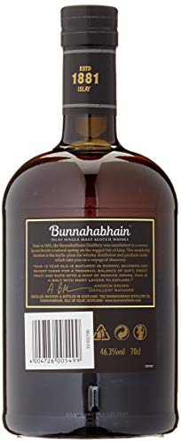 Bunnahabhain 12 Jahre - Islay Single Malt Scotch Whisky Mit Original Steuerrad-Schlüsselanhänger (1 x 0.7 l) – Bild 4