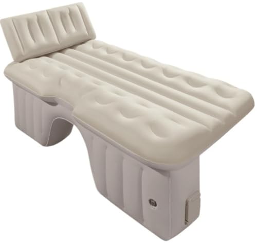 【Vofuxo】 車中泊ベッド 車載エアーマット 車内ベッド マットレス クッション PVC 素材 約 10cm 厚さ 自動充気式 折畳み式 防水防潮 枕つき 電気ポンプ付き 収納袋付き 軽量 耐久性 後部座席 トランク 仮眠 キャンプ 旅行 屋外 車用品