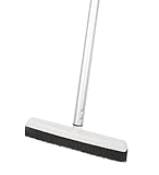 Rubber Bristle Broom for Floors Salon Broom,...