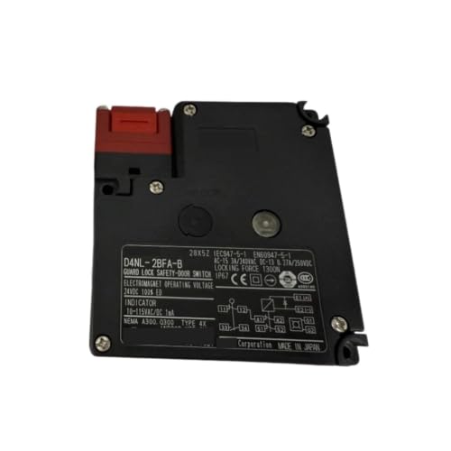 Interruptor de puerta de seguridad D4NL-2BFA-B para automatización industrial